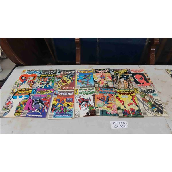 14 Spiderman Comics 60 cent to $1.25