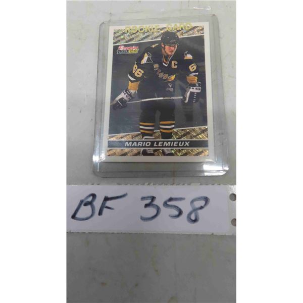 Mario Lemieux Hockey Rookie Card