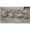 Image 1 : 8 Tea Cups + Saucers ; Queen Anne, Royal Albert, plus others