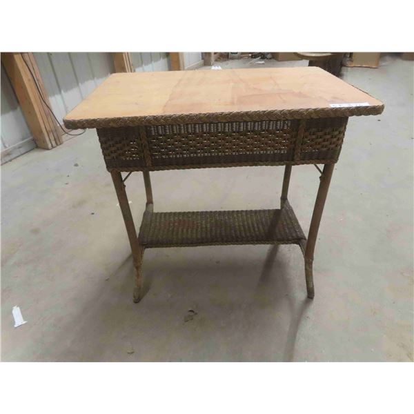 Wicker Stand 20" x 30"x 30"