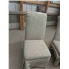 Image 2 : 4 New Upholstered Dining Room Chairs with Tags - Very Comfy