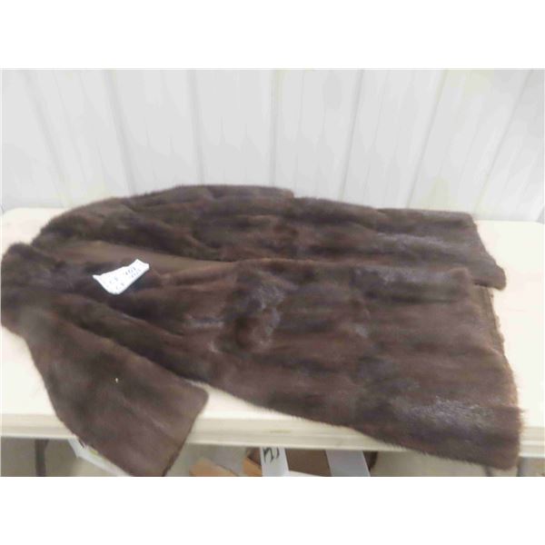 Long Fur Jacket - Believed to be Sz Med