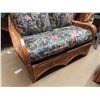 Image 8 : 5 Piece Bamboo / Wicker Sunroom Set : Couch 70'' Wide , Love Seat 52'' Wide