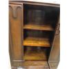 Image 8 : Walnut China Cabinet 62'' x 40'' x 16''