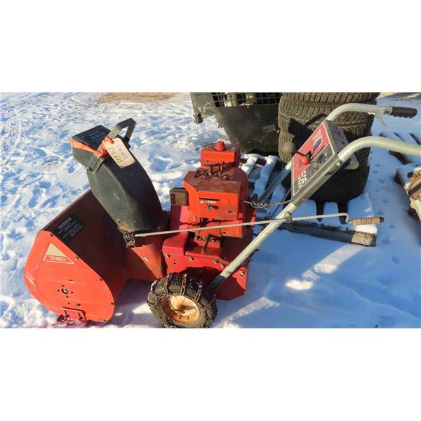 Toro Snowblower - Runs on Spray, needs carb