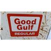 Image 2 : Good Gulf Gas Tank with Hose + Pump - Double Sided 18" x 25" x 54"