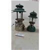 Image 1 : (2) Coleman Lanterns : Model 5121 is 12'' Tall , Model 236 is 15''