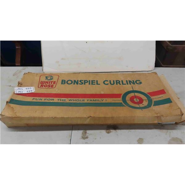 White Rose Bonspiel Curling Game in Original Box 