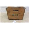 Image 2 : Peoples Co-operative Limited Deposit Wood Crate 17 1/2'' x