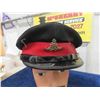 Image 2 : Vintage Military Cap with Badge