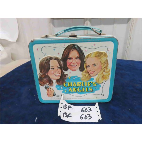 1978 Charlies Angels Metal Lunch Kit by Aladdin 