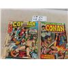 Image 2 : 4 Comic Books: Conan the Barbarian #2 , #29 , #51 & Creatures on the Loose #25