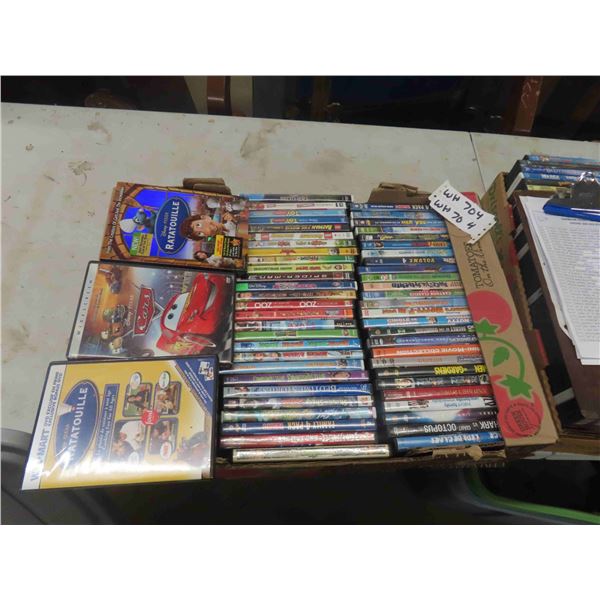 55 Childrens / Disney DVDs