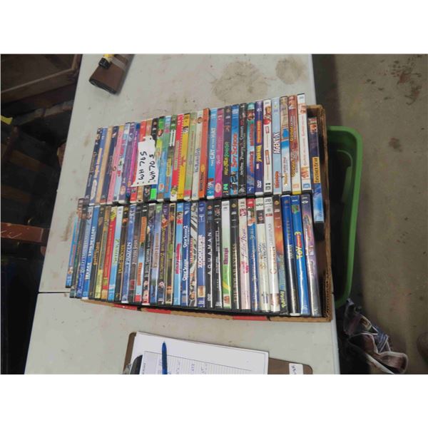 64 Childrens / Disney DVDs 