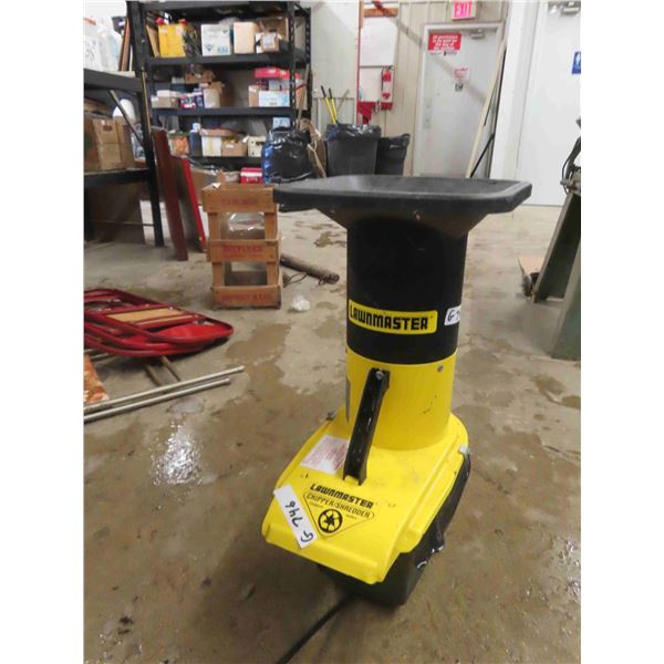 LawnMaster Electric Chipper/Shredder 12 Amp