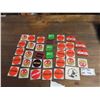 Image 1 : 5 Vintage Snowmobile Patches , 32 Stickers Including Motoski ,  Bombadier , Snoplan, Plus