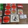 Image 2 : 5 Vintage Snowmobile Patches , 32 Stickers Including Motoski ,  Bombadier , Snoplan, Plus