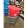 Image 2 : 3 Storage Tubs with Lids - (2) 18gal Sterilite , (1) Tuffstore 19gal