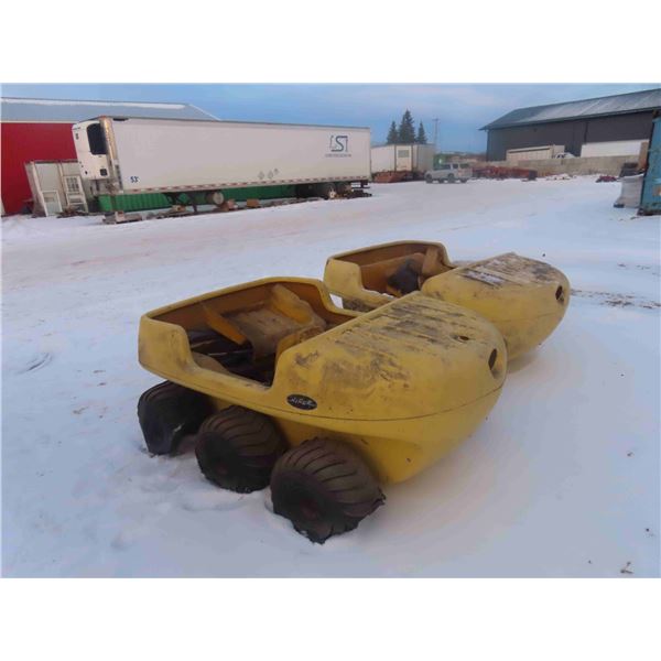 (2) Jigers 6 Wheel All Terrain - Body, Some Parts, No Motor : Serial#s