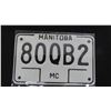 Image 2 : (3) New 1983 Manitoba Motorcycle License Plates with Consecutive 