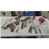 Image 1 : Various Tools: Hammers , Screwdrivers , Tin Snips , New Torch