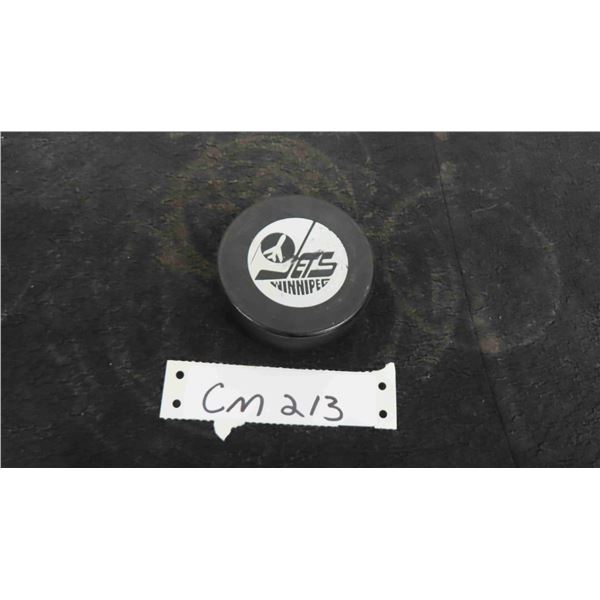 Vintage Winnipeg Jets Puck