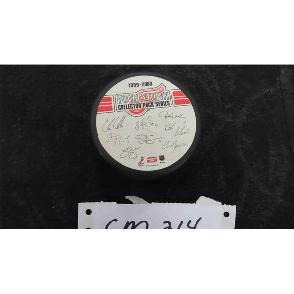 Detroit Red Wings Collector Puck