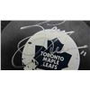 Image 3 : Gary Leeman Signed Toronto Maple Leafs Puck