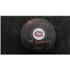 Image 2 : Mark Napier Signed Montreal Canadians Puck