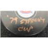 Image 3 : Mark Napier Signed Montreal Canadians Puck