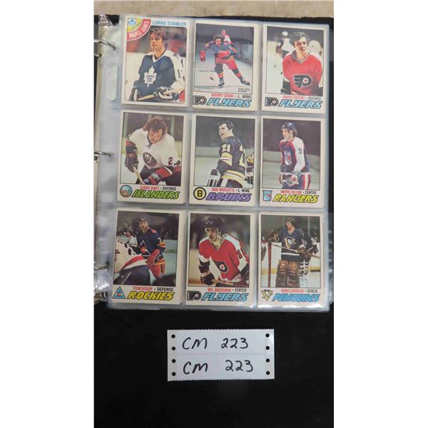 1970s Hockey Card Collection