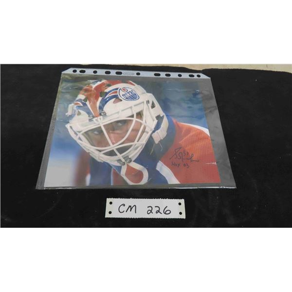 Grant Furh Edmonton Oilers Signed 8"x10"