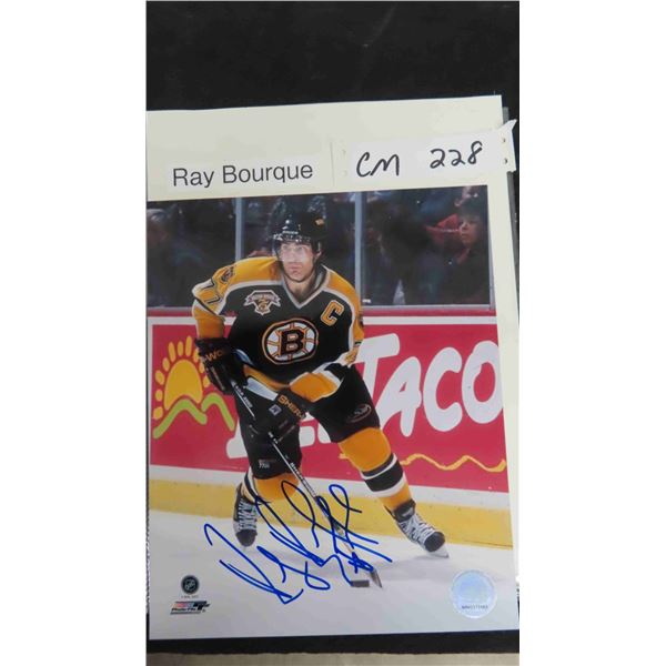 Ray Bourque Boston Bruins Signed 8"x10"