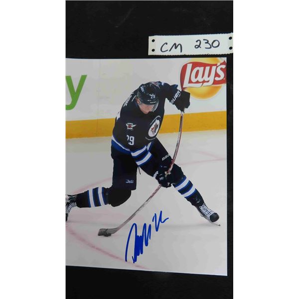 Patrick Laine Winnipeg Jets Signed 8"x10"