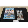 Image 1 : 2022-23 Upper Deck Hockey Binder with 4 Hobby Packs