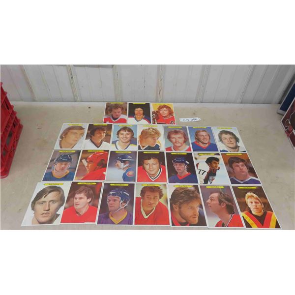 1981/82 OPC Jumbo Oversized 24 Card Set