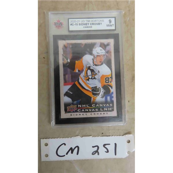 2020-21 Sidney Crosby Graded Card