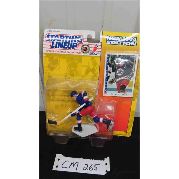 Teemu Selanne Winnipeg Jets Starting Line Up