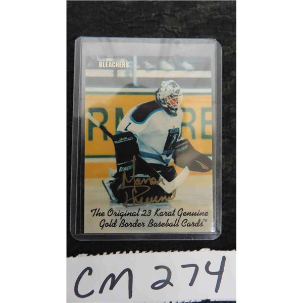 Manon Rheaume Signed Card