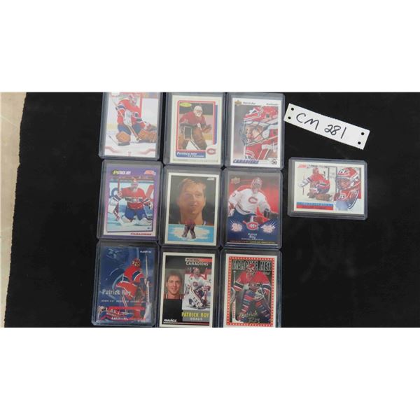 10 Patrick Roy Montreal Canadians Cards