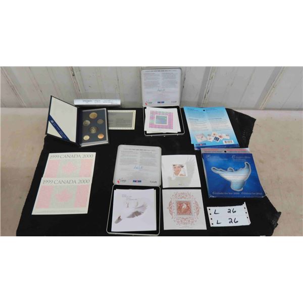 1994 Mint Coin Set, 2 Official Millenium Keepsake Mint Coin in Case