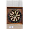 Image 8 : Ducks Unlimited Dart Board with Wooden Case 21.5" x 23.5"
