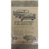 Image 2 : Advertising 1957 + 1956 for '57 Chevy, Die Cast 1957 Chevy Belair, Wooden Car