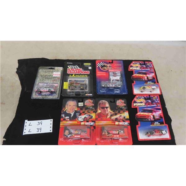 7 Die Cast ; Racing Champions, Hot Wheels Pro, Remington Racing Action Platinum