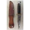 Image 6 : 4 Knives with Sheaths ; Butcher + Hunting
