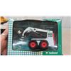 Image 2 : New in Box Bobcat 1:25 Scale, John Deere Metal Tractor Approx 12" Long Including