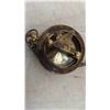 Image 5 : Brass Compass with Inscription + Case