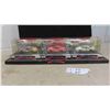 Image 1 : (3)  Race Images 1:43 Scale Die Cast Cars in Collectible Display Case - New in Box