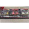 Image 6 : (3)  Race Images 1:43 Scale Die Cast Cars in Collectible Display Case - New in Box