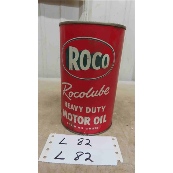 Quart Can Roco Rocolube Oil Radio Oil Limited Unopened
